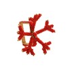 Anel de Guardanapo Royal Metal Quadrado Coral